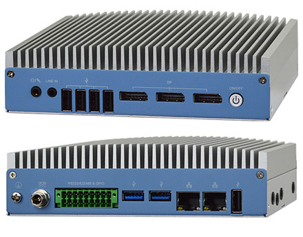 Jetway HB368F21i-6412-AI (Intel Elkhart Lake SoC, 3x DP, 2x LAN) <b>[Intel HAILO-8 / 26 TOPS, WLAN]</b>